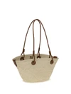 small anagram basket shoulder bag