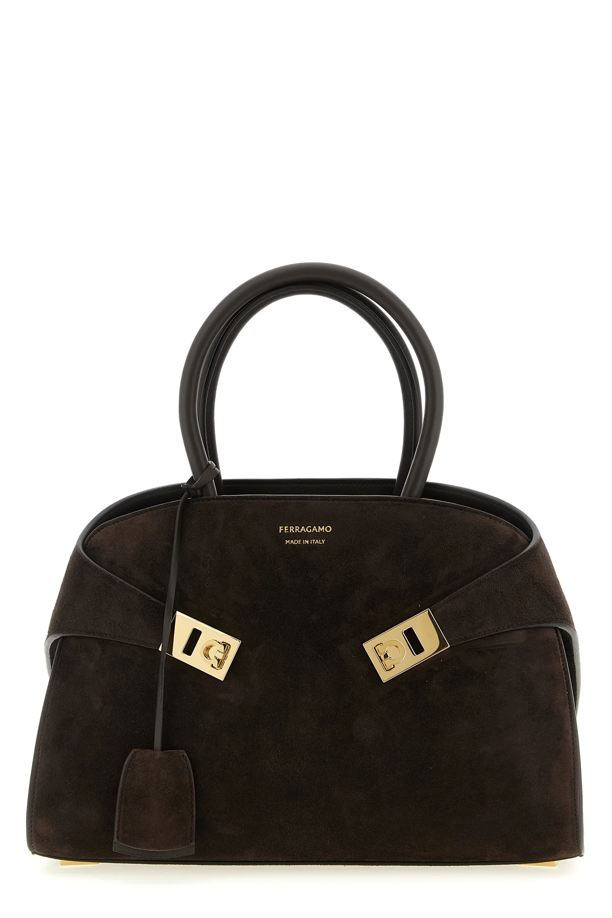 FERRAGAMO OS the ferragamo hug th (s) handbag sets new standards in sartorial architecture