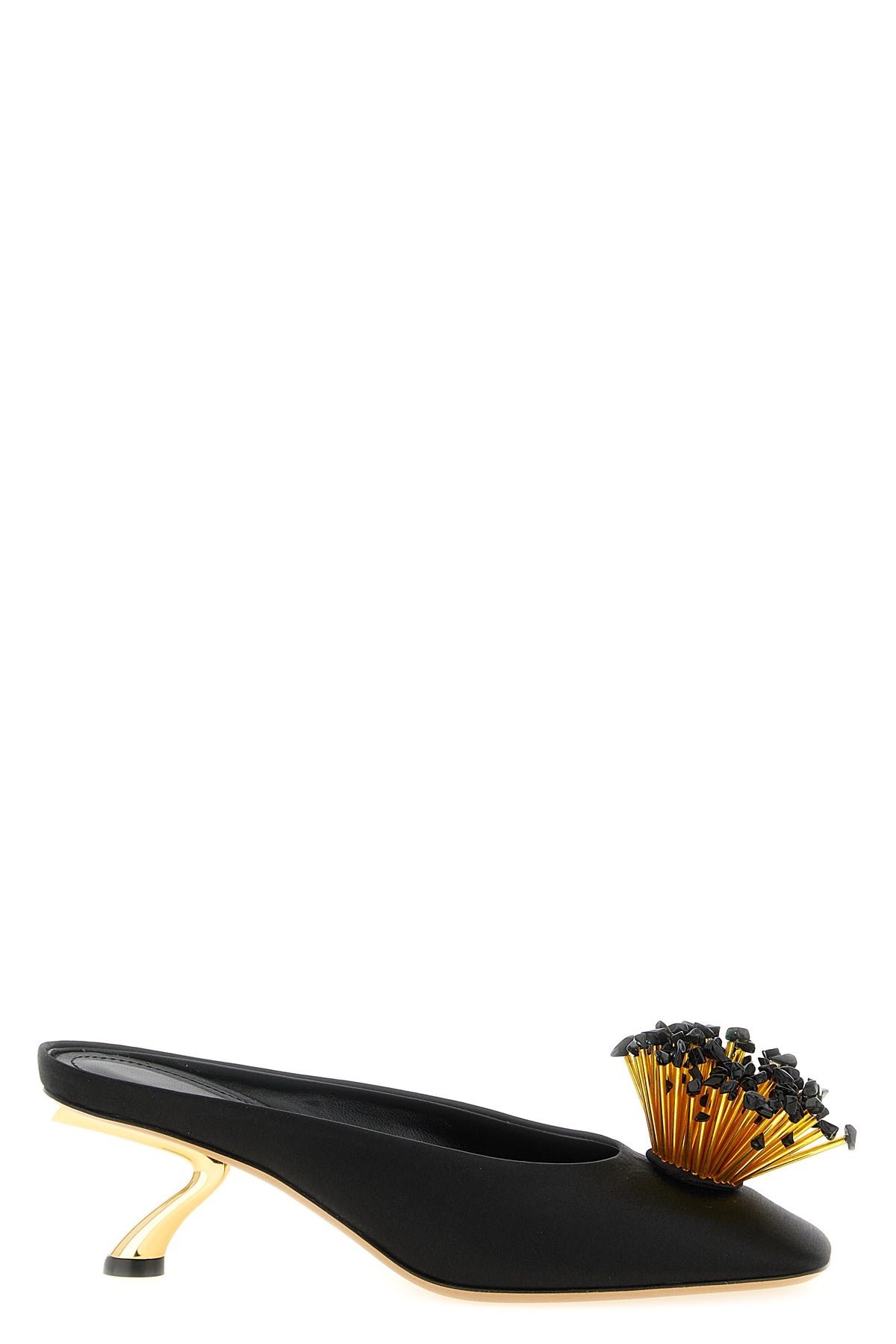 FERRAGAMO 5.5 safi satin mules