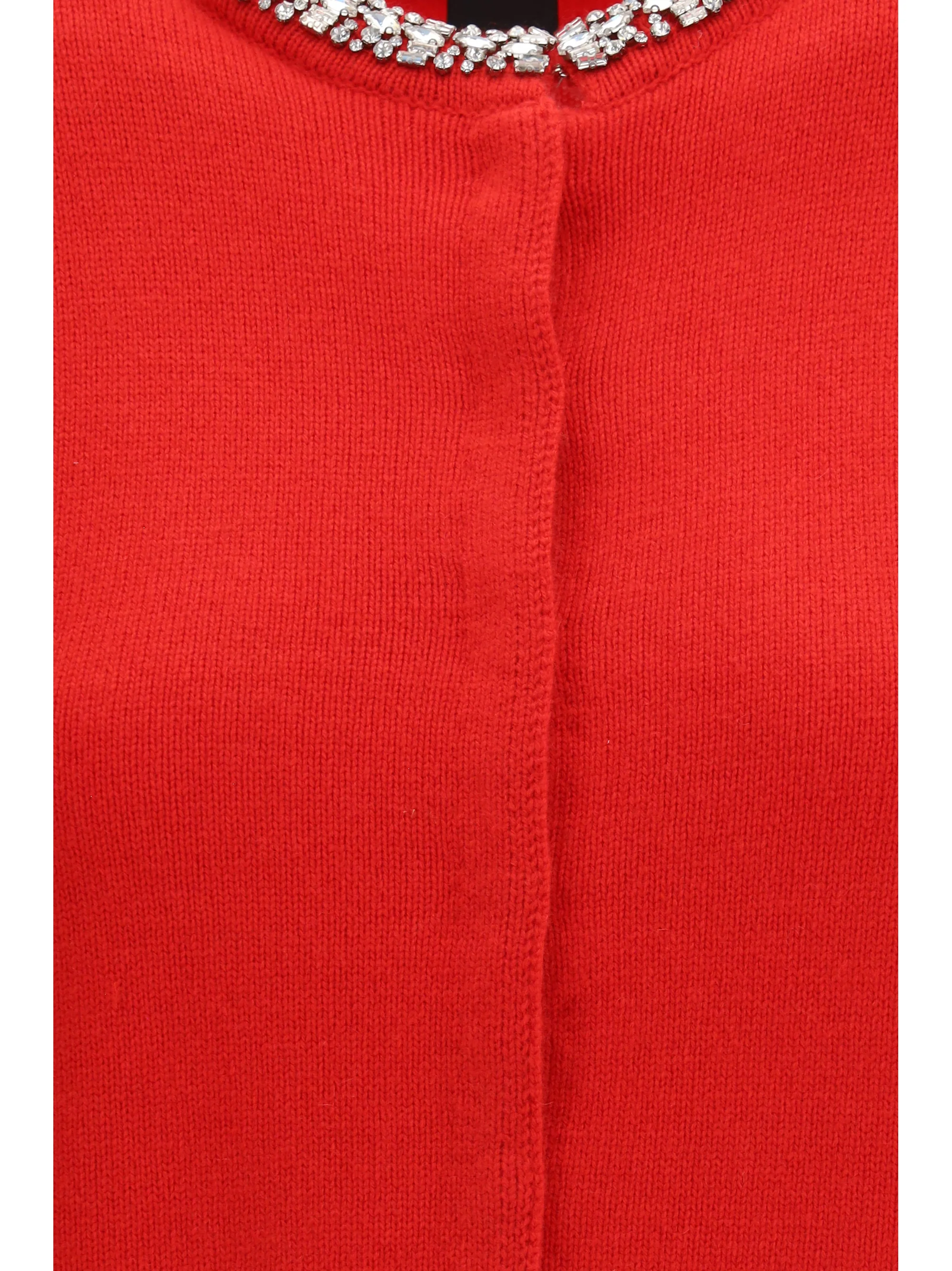 colonia cardigan with jewel collar