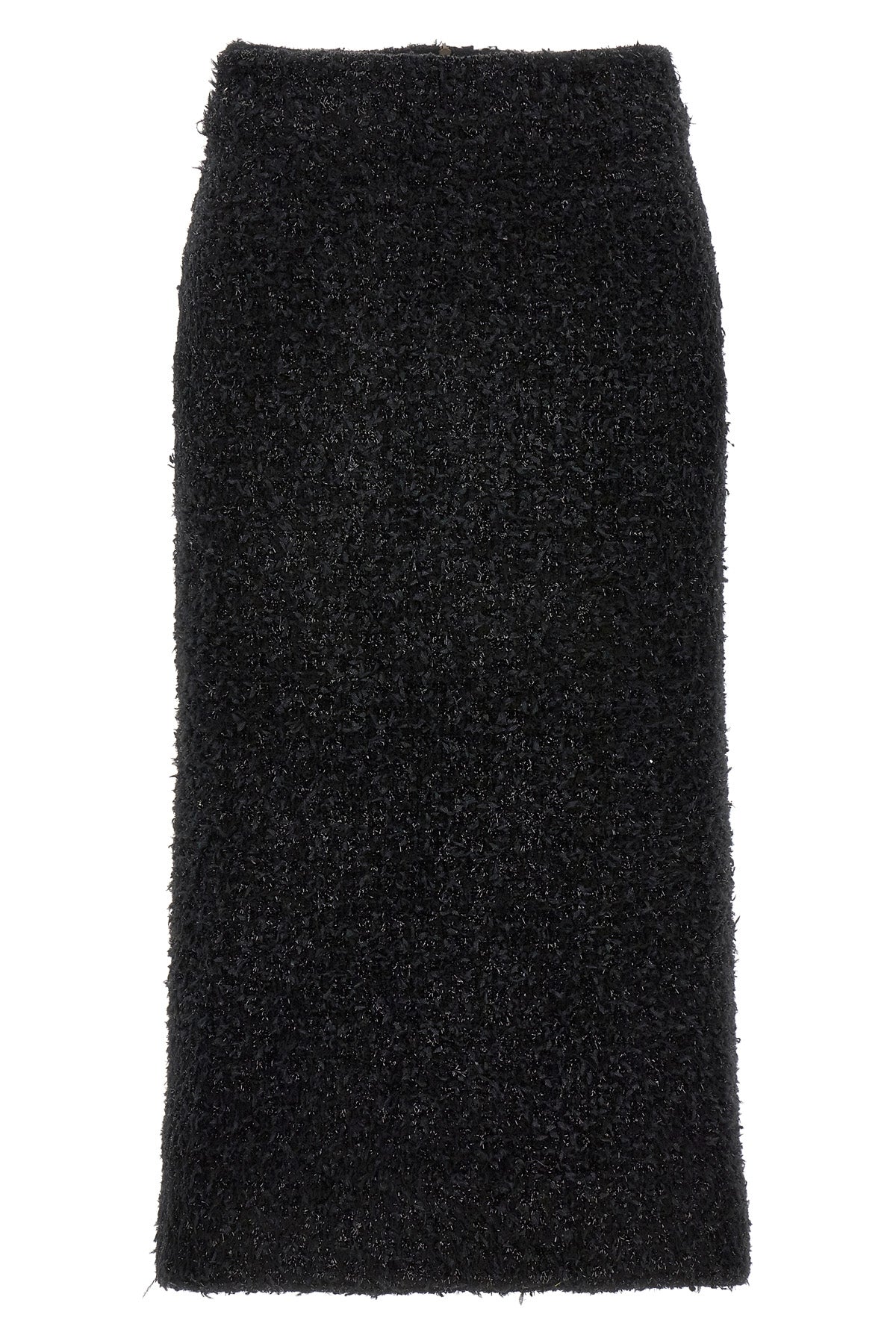 BALENCIAGA L tweed midi skirt