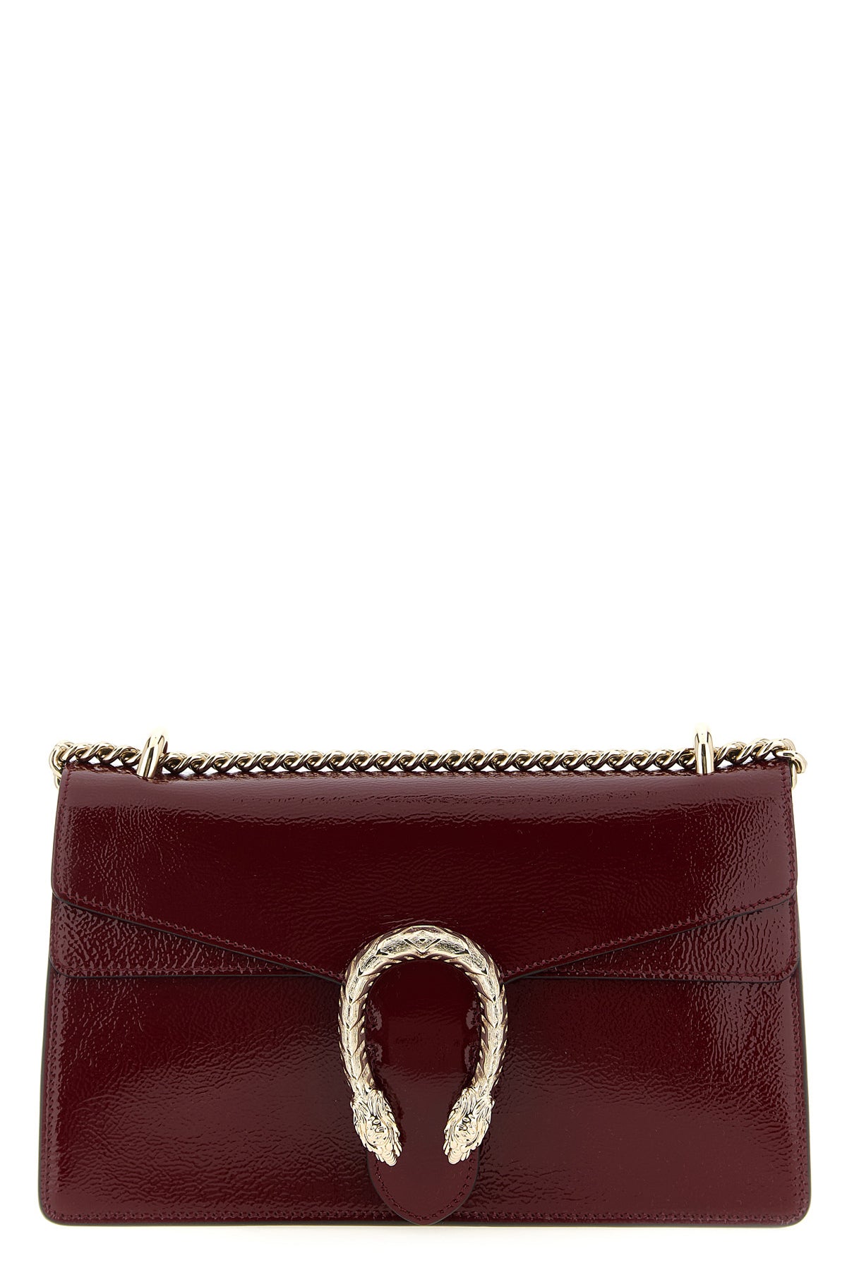 GUCCI OS gucci rosso ancora dionysus medium shoulder bag in patent leather