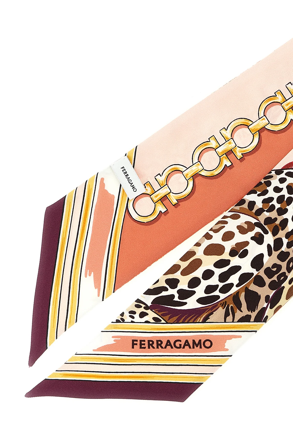 the felindra ferragamo mini bandeau is made of pure fluid silk