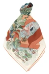the jungle party ferragamo scarf represents an expression of pure italian craf