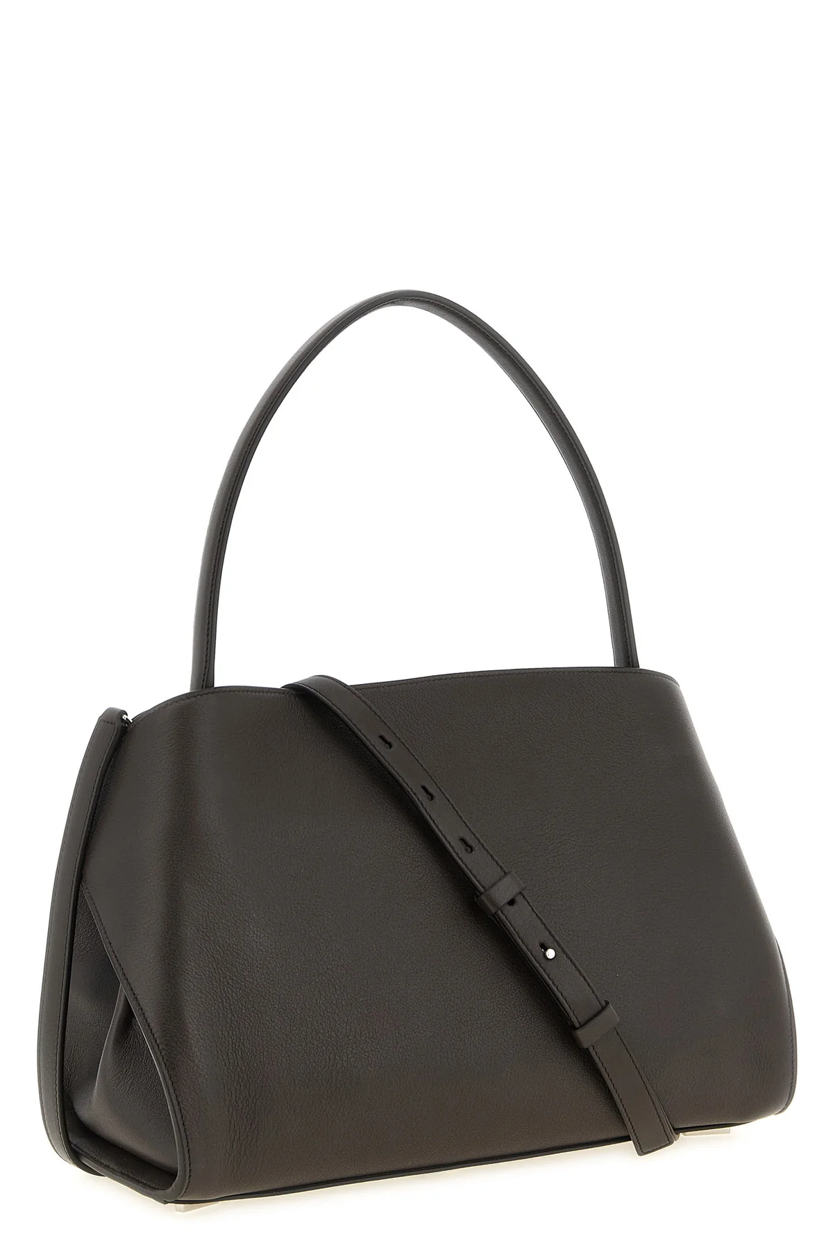 the ferragamo hug soft (m) shoulder bag stands out for its soft and enveloping