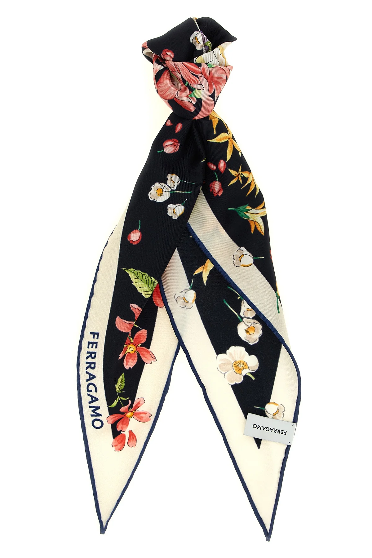 FERRAGAMO OS the ferragamo diamond scarf