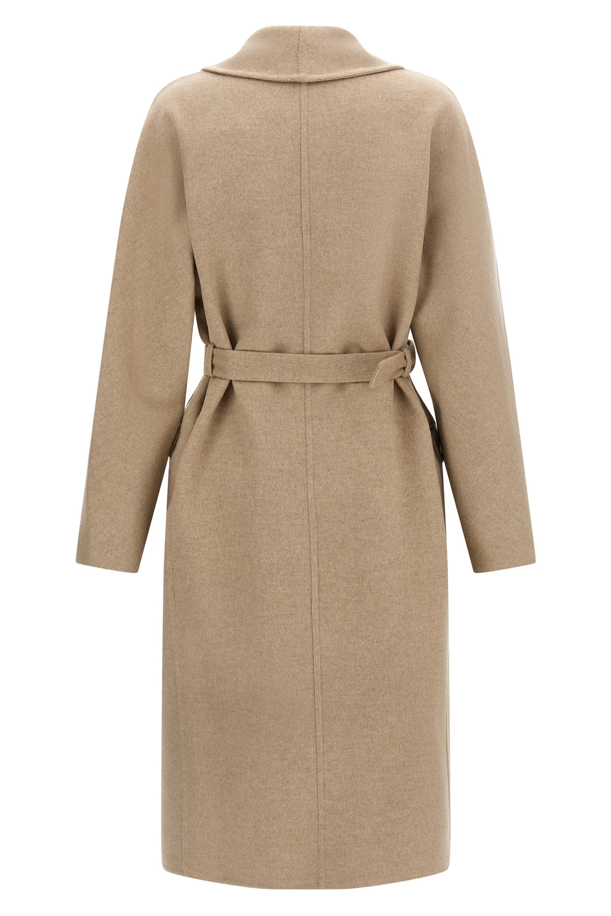 the ferragamo chateau double-breasted coat defines a superior sartorial aesthe