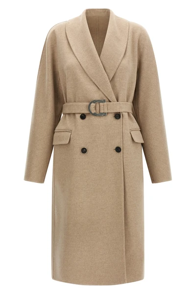 the ferragamo chateau double-breasted coat defines a superior sartorial aesthe
