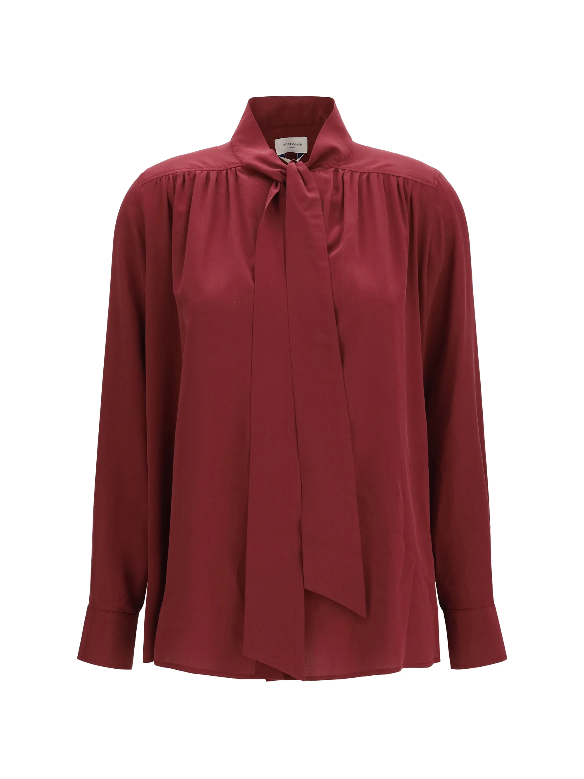 JACOB COHEN 40 silk shirt with tie