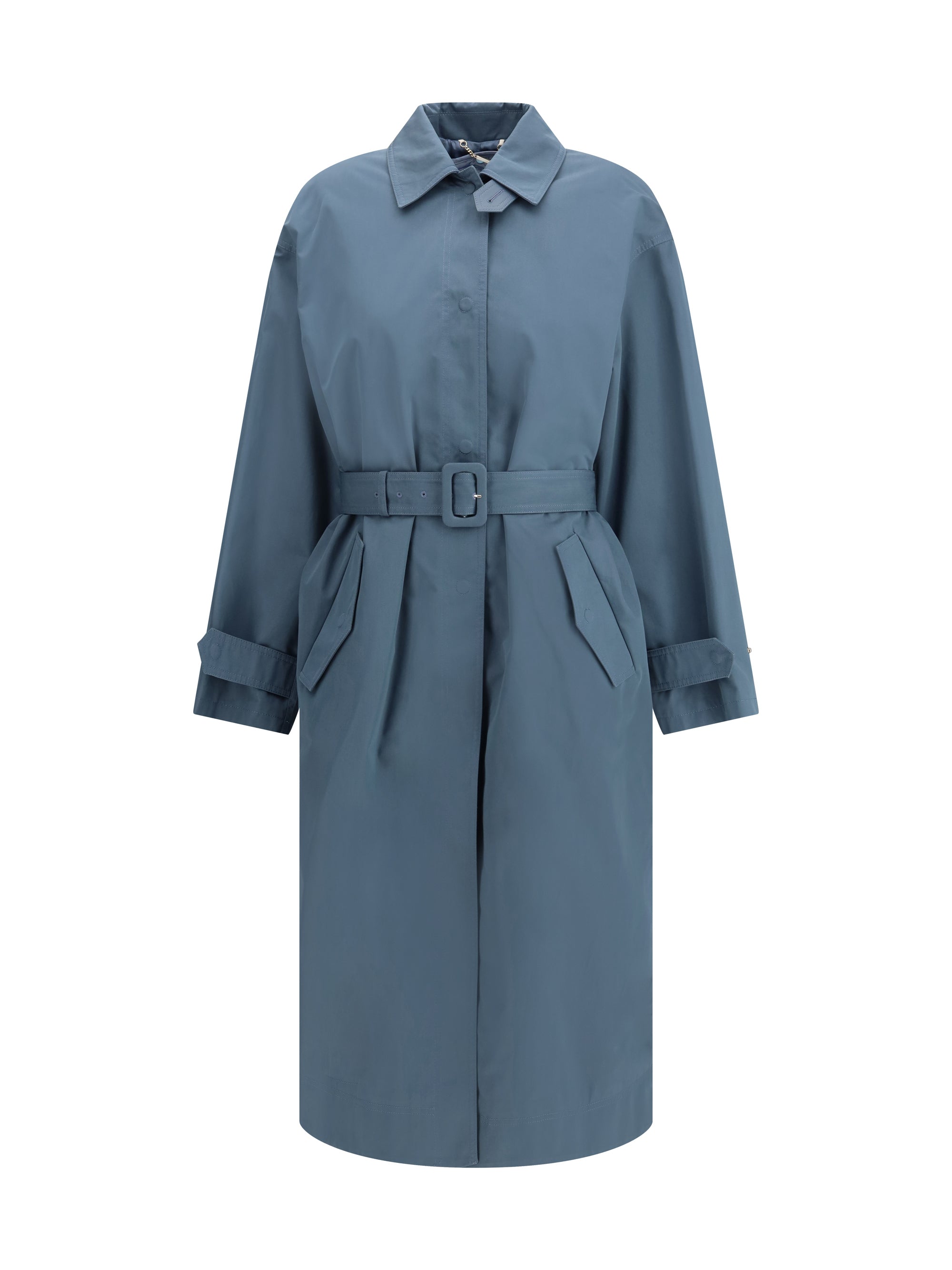 FENDI 42 gabardine coat 