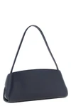 the ferragamo hug east-west shoulder bag stands out for its structured silhoue