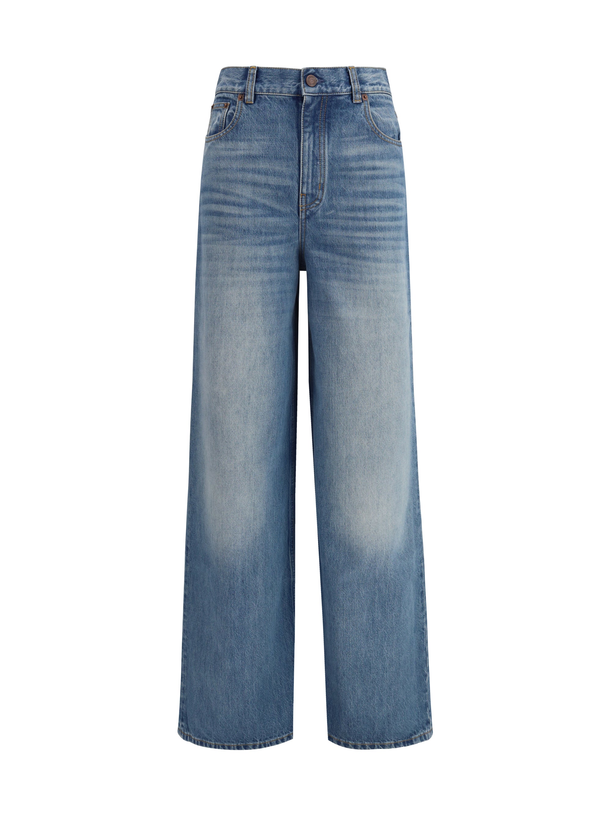 CHLOÉ 27 high-rise wide-leg jeans