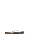 leather and rubber flip-flop sandals