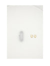 dior oblique hoop earrings