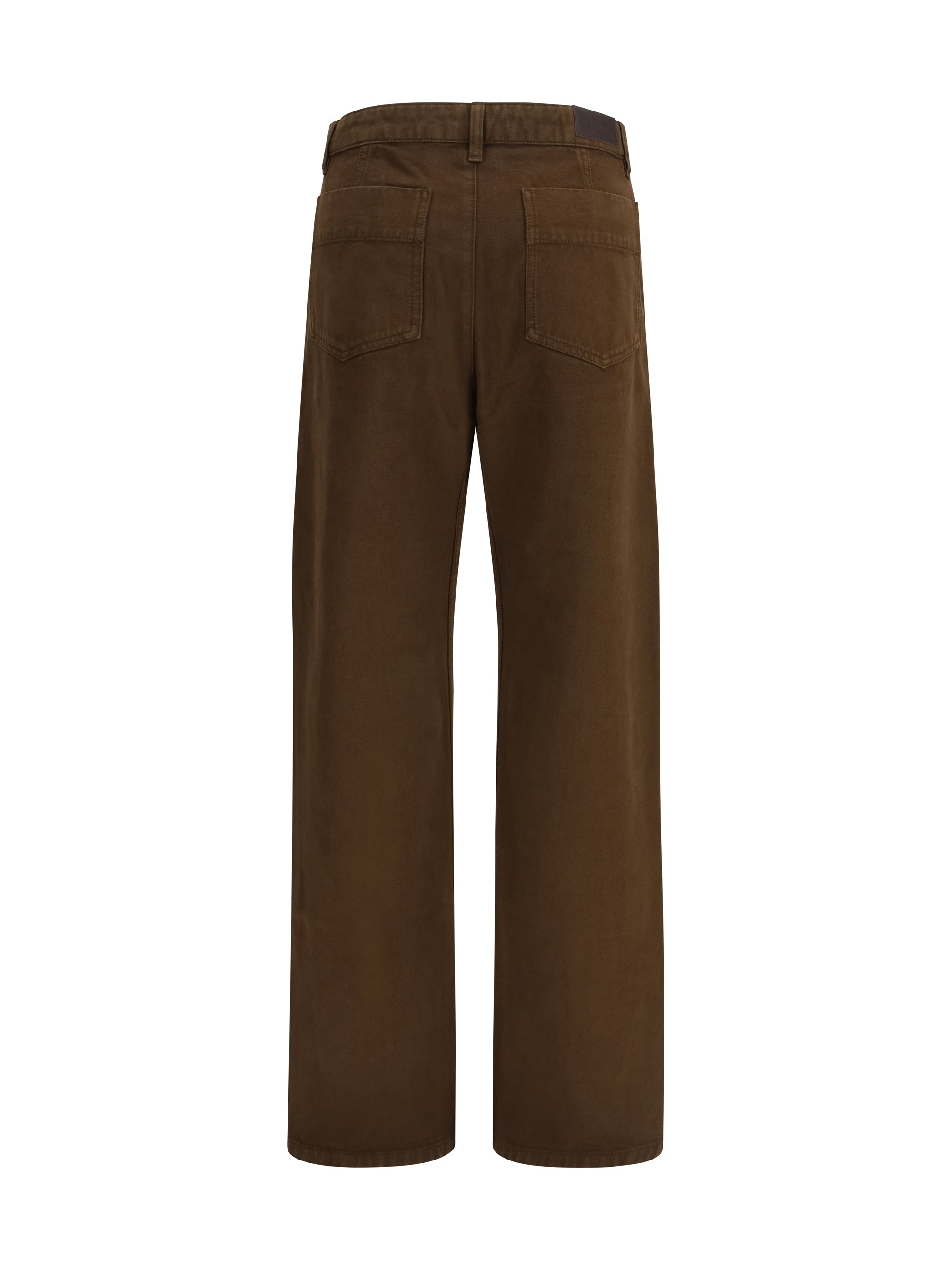 LEMAIRE 34 five-pocket twill pants 