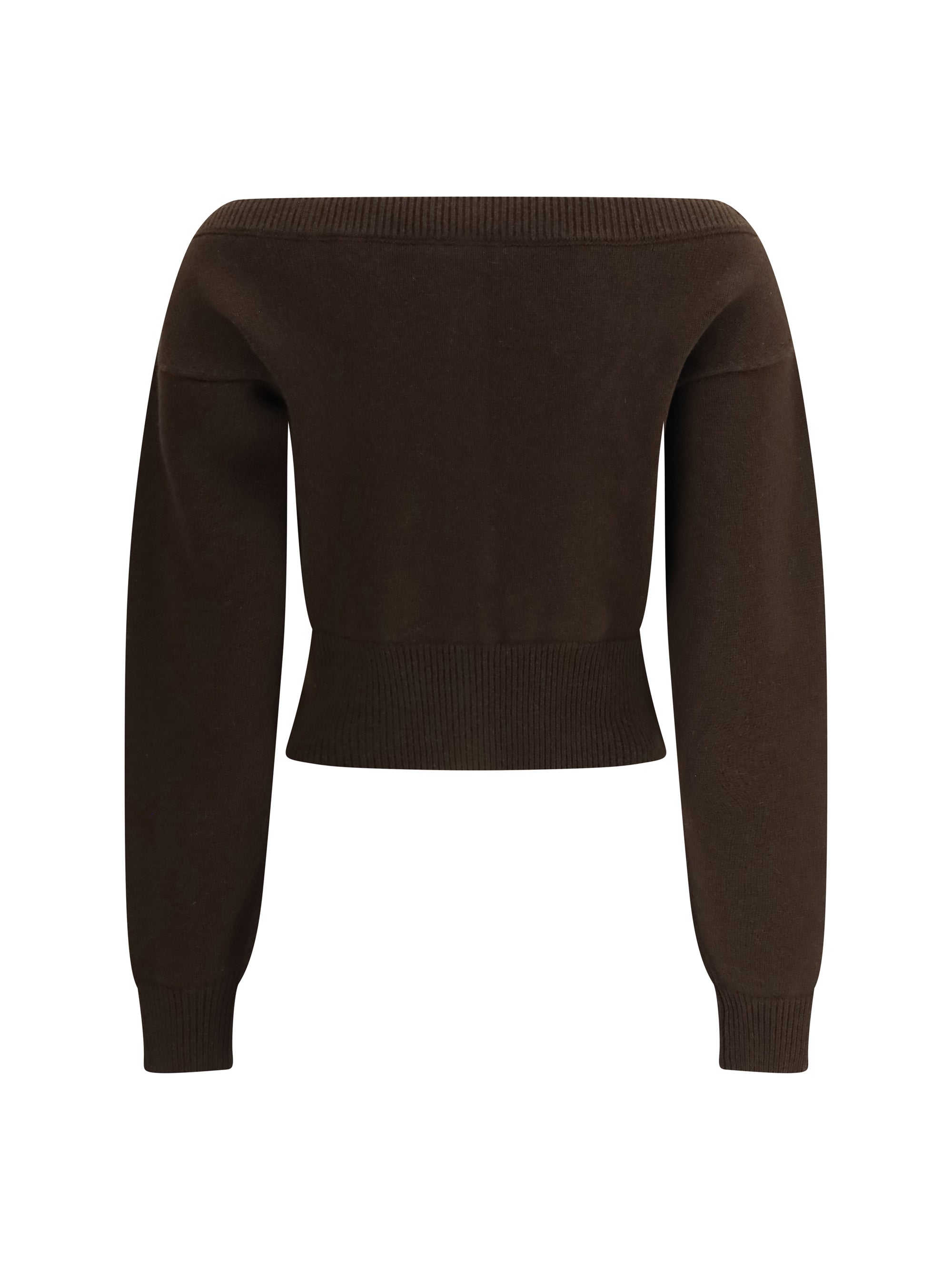 TOM FORD M soft cashmere open-neck shrunken cardigan