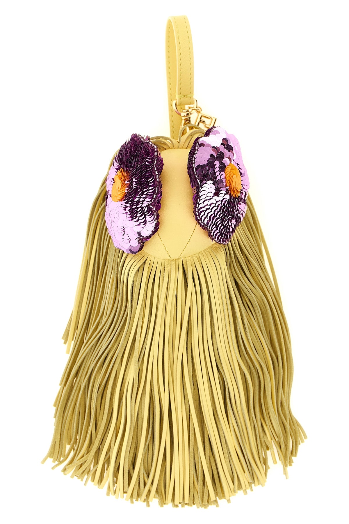 FENDI OS nappa bag bugs charm