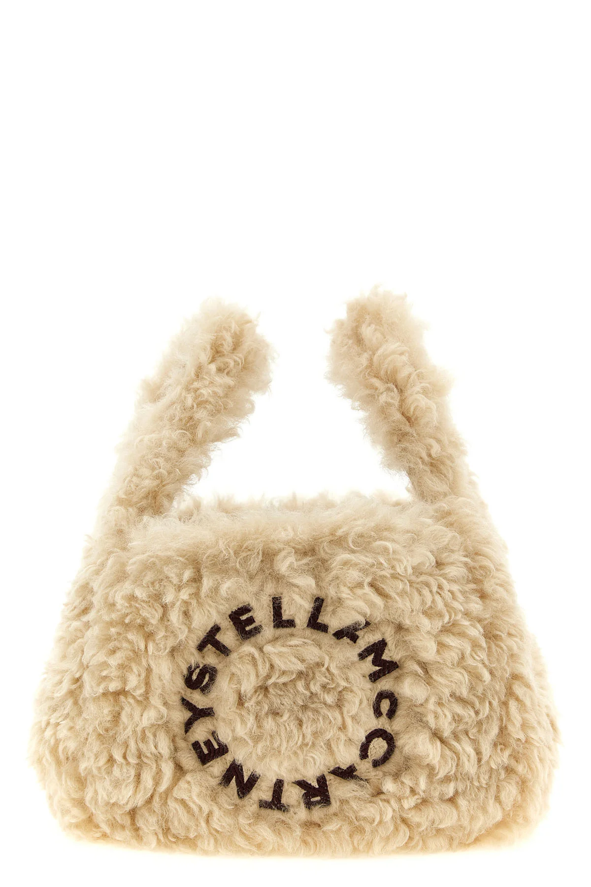 STELLA MCCARTNEY OS the stella mccartney shoulder bag redefines compact volumes through a sheepskin