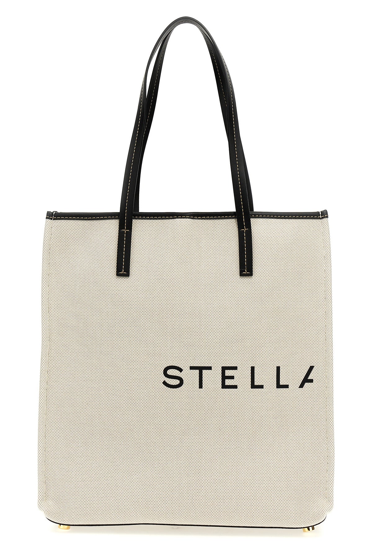 STELLA MCCARTNEY OS smc canvas shopping bag