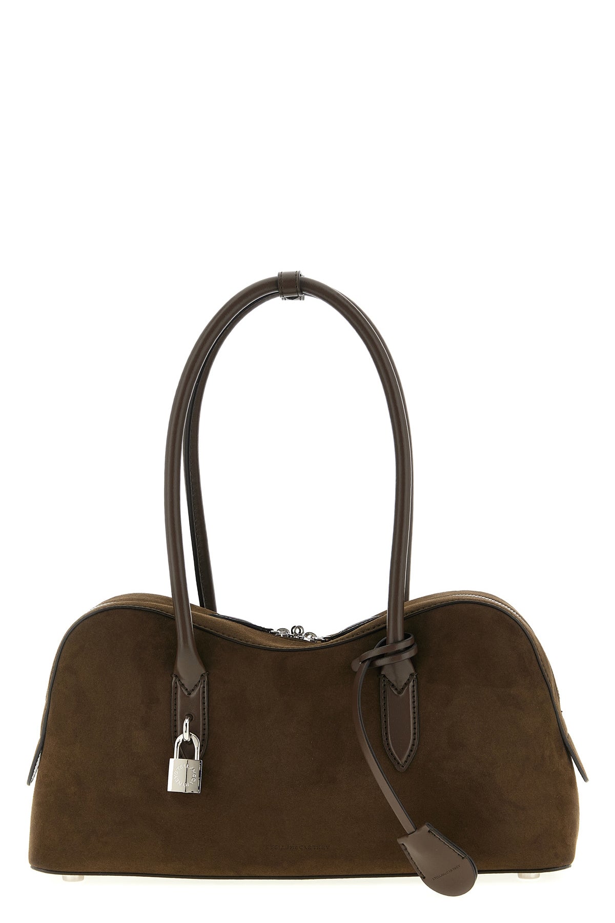 STELLA MCCARTNEY OS ryder suede effect fabric crossbody bag