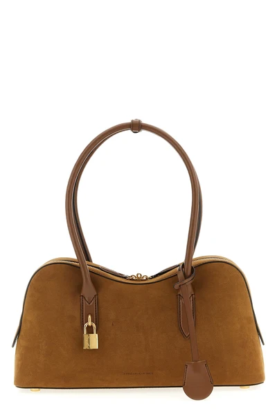 ryder shoulder bag in alter suede