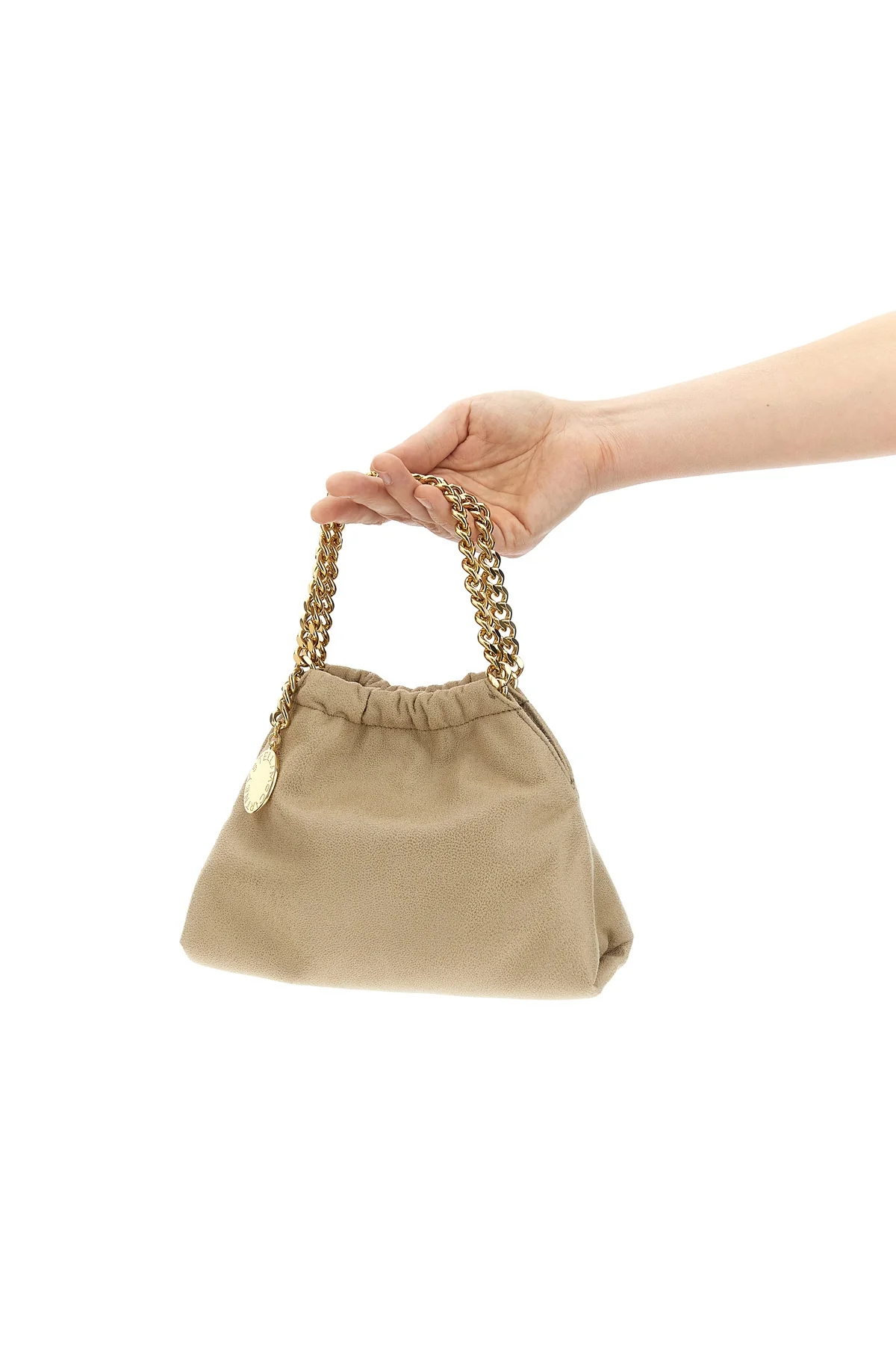 falabella crossbody bag in shaggy deer matt vegan fabric