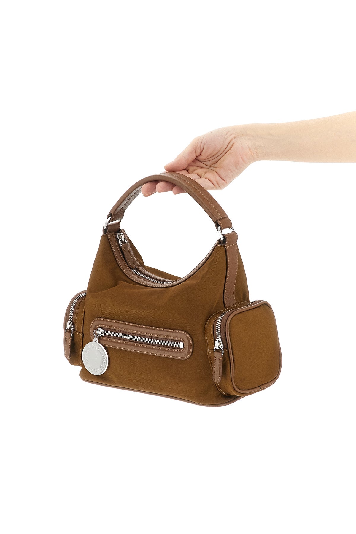 STELLA MCCARTNEY OS econyl® handcrafted dartmoor crossbody bag