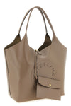 the stella mccartney tote bag stands out for its innovative reversible silhouett
