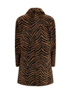 leopard print coat