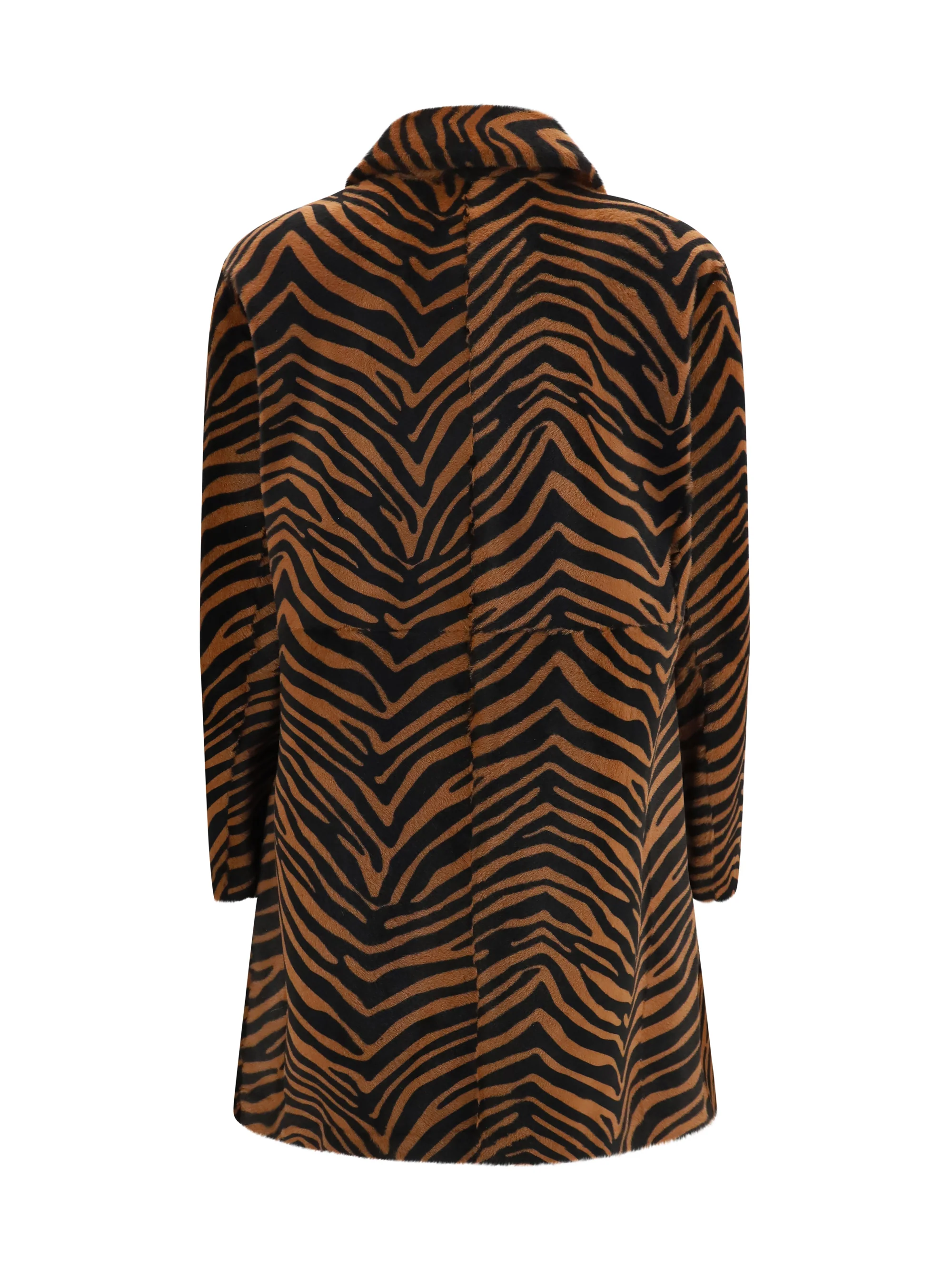 leopard print coat
