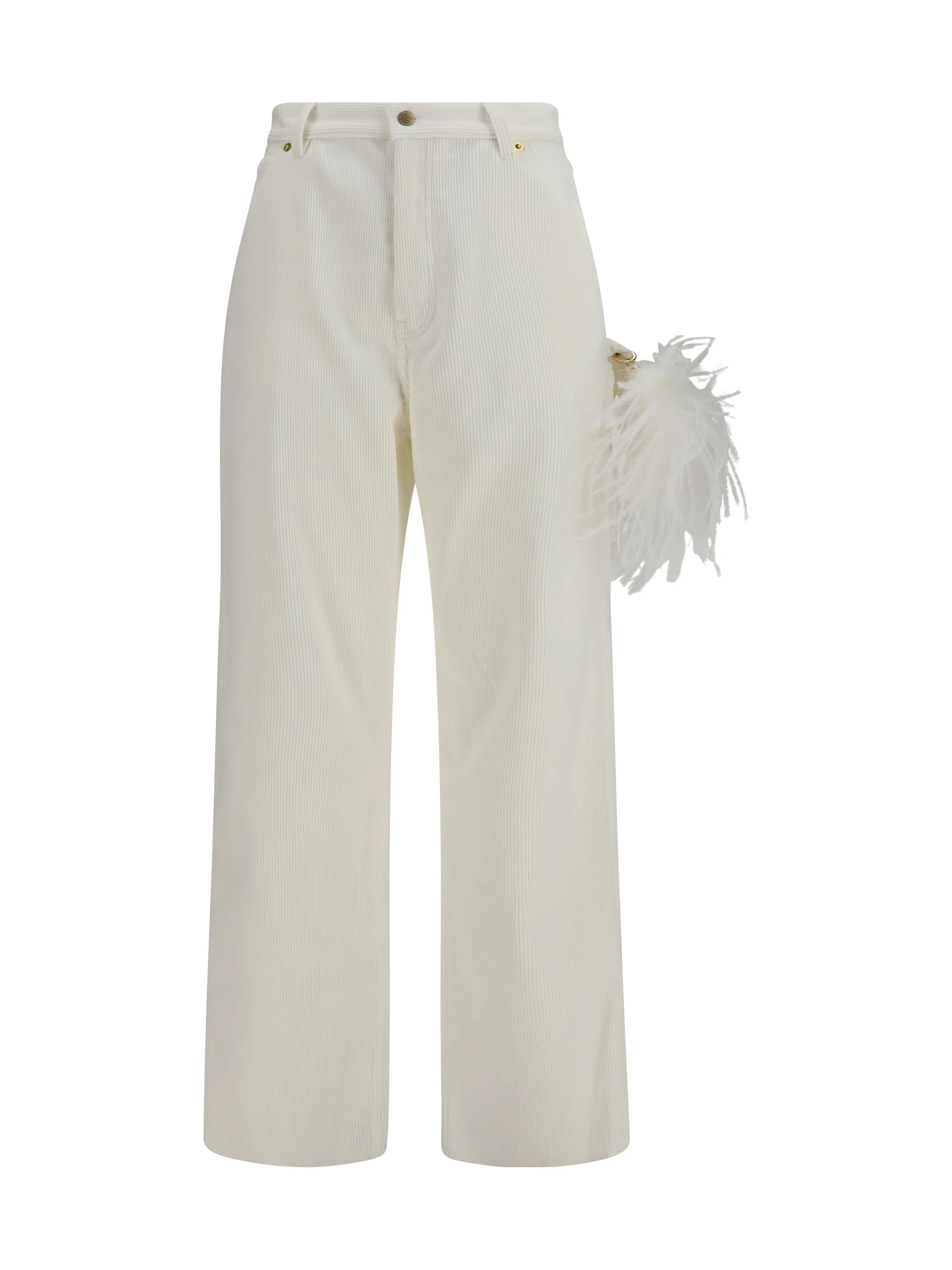 DARKPARK 26 lisa feather chain corduroy pants