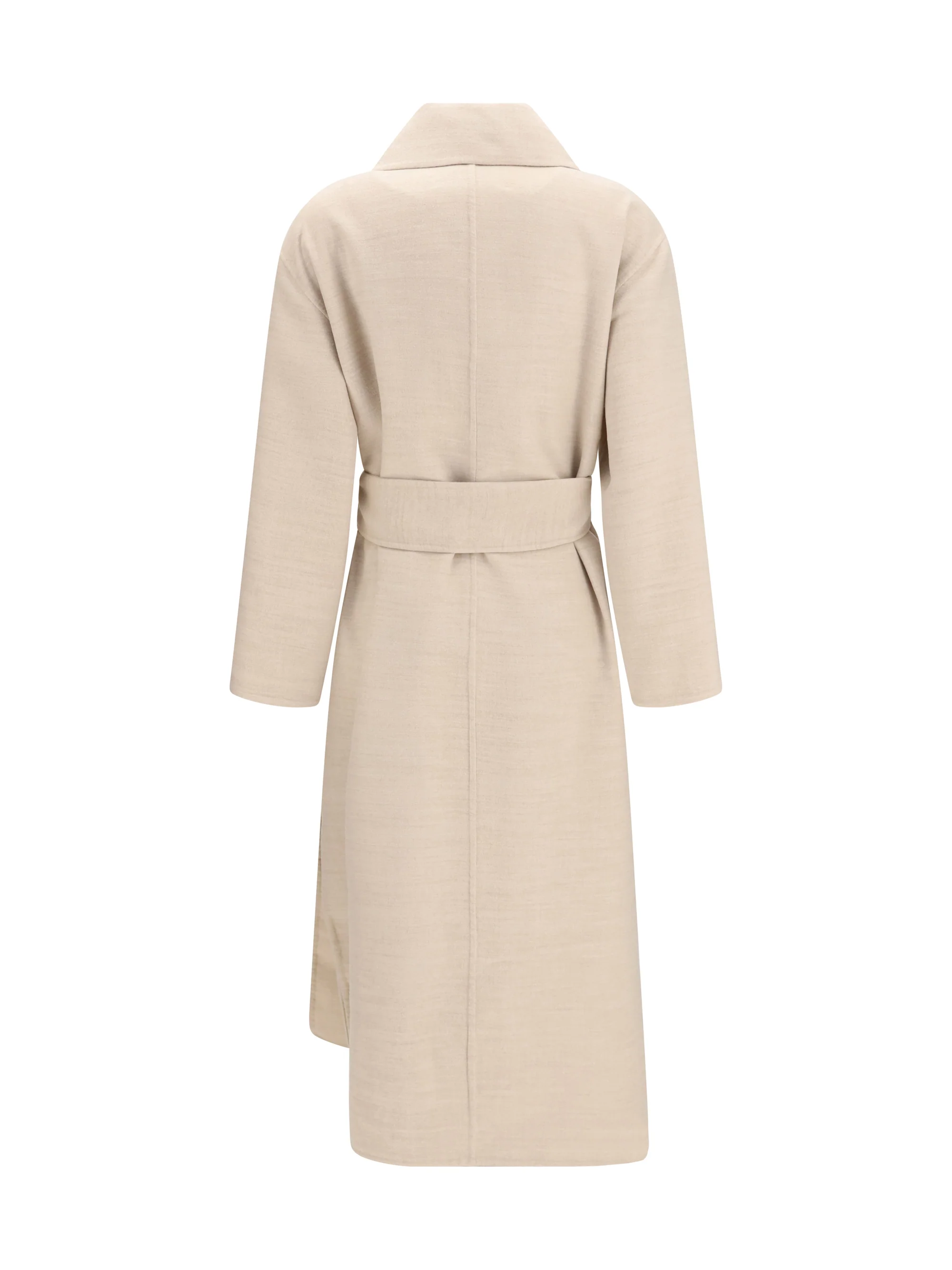 FABIANA FILIPPI 40 belted double wool coat
