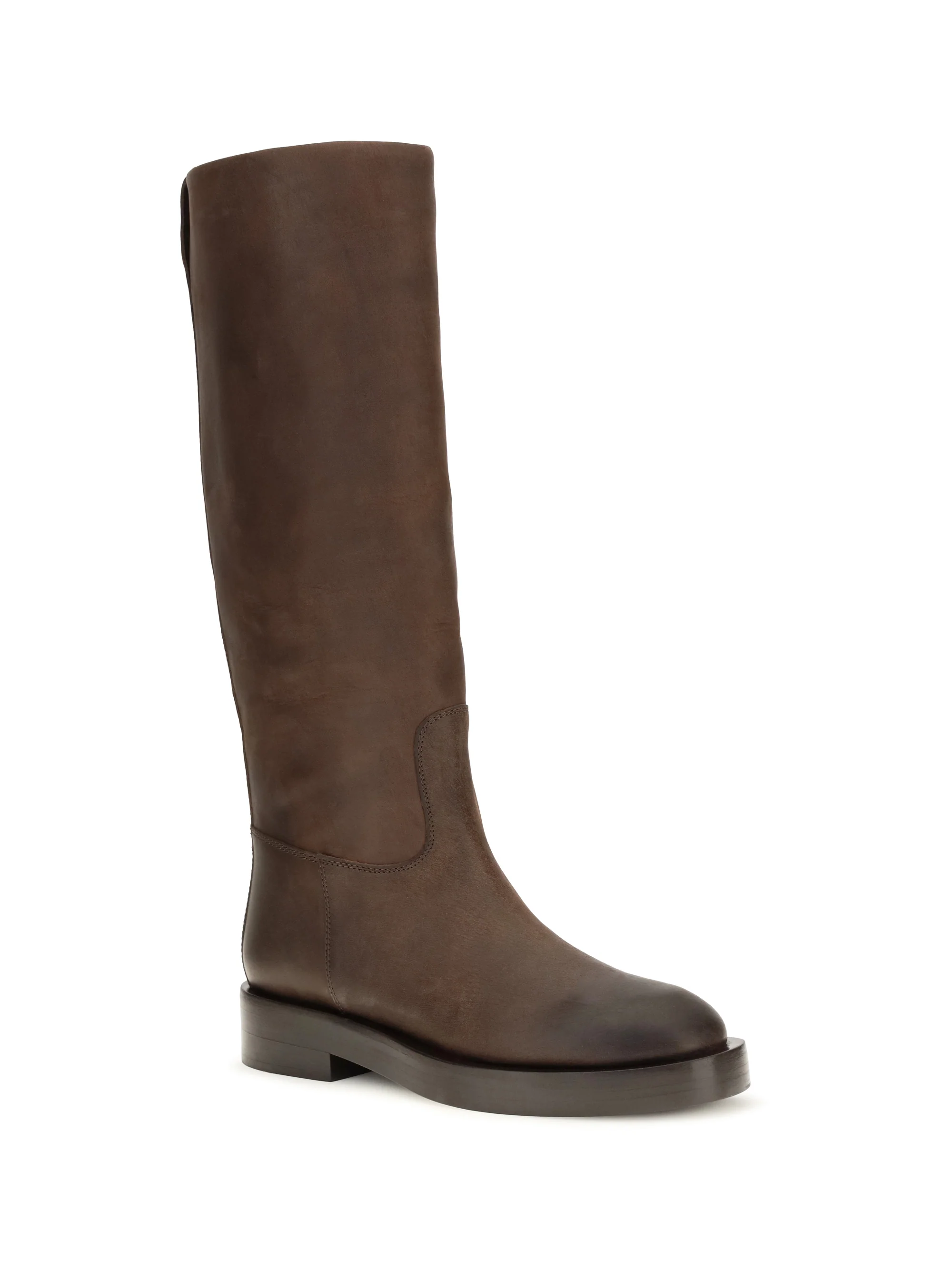 napa leather high boots