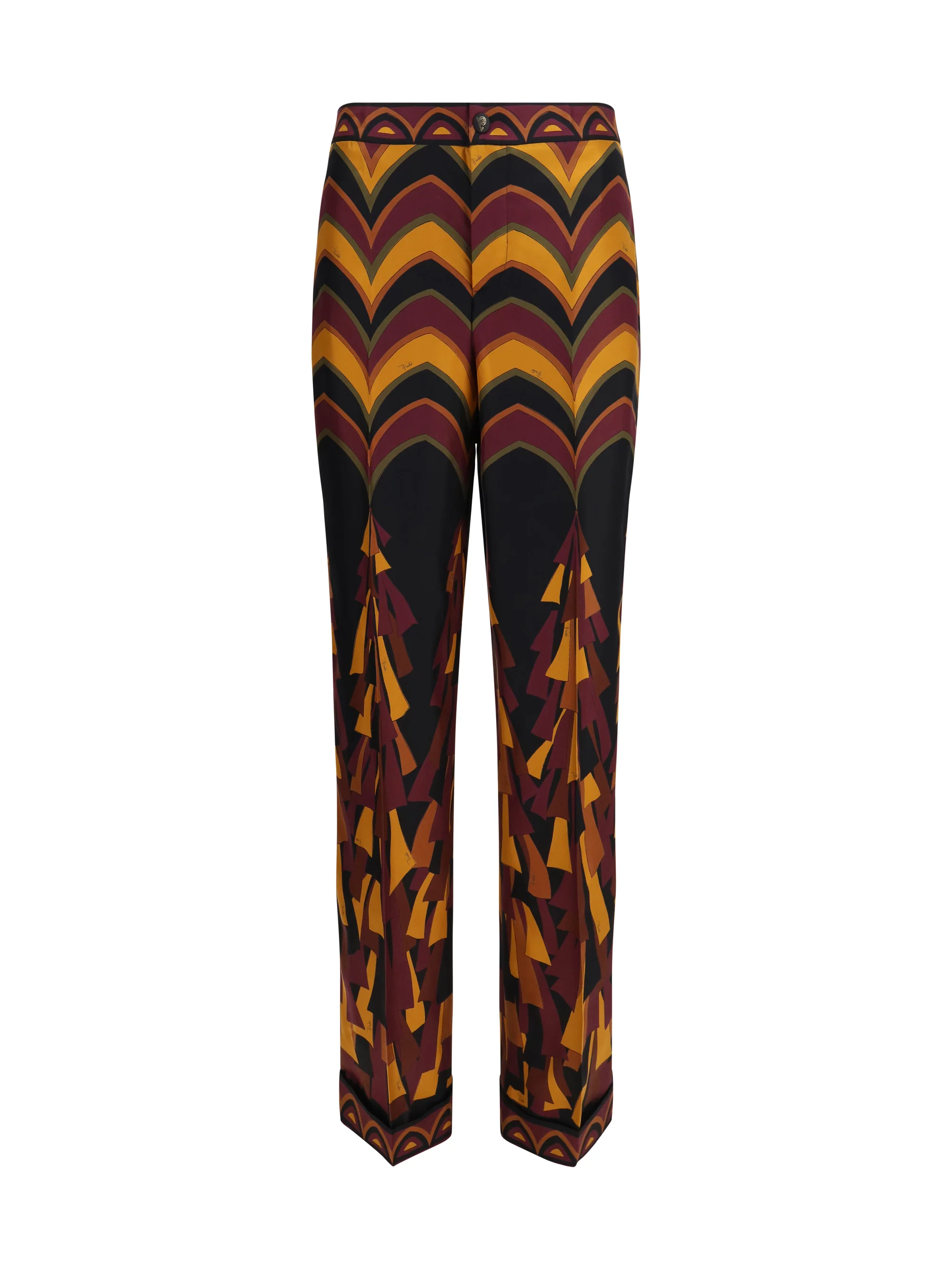PUCCI L silk pants