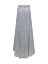 carousel metallic twist dress