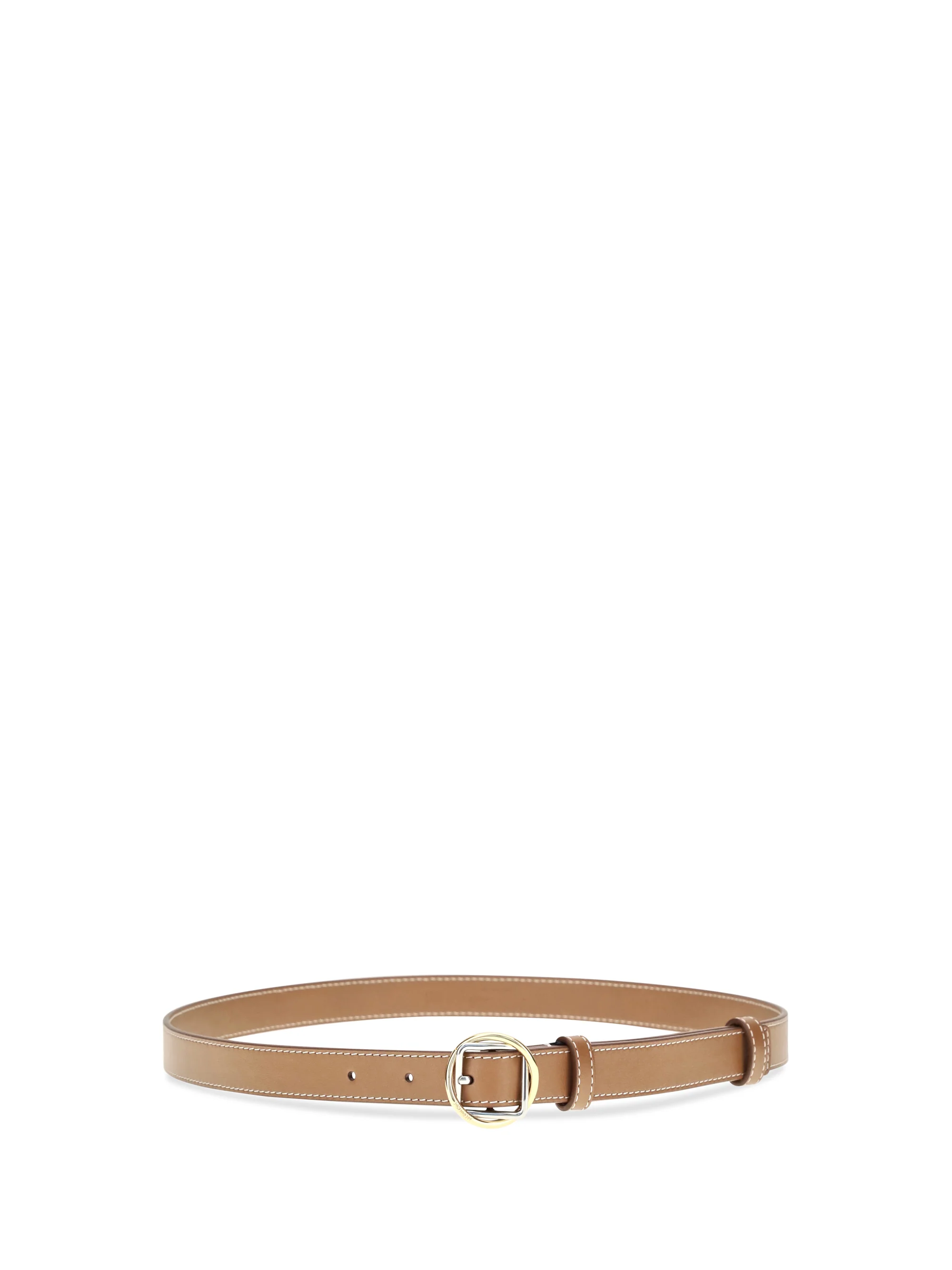 JACQUEMUS 80 salon slim leather belt