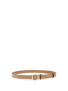 salon slim leather belt