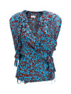 printed cotton blouse