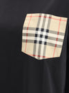 archive check pocket t-shirt