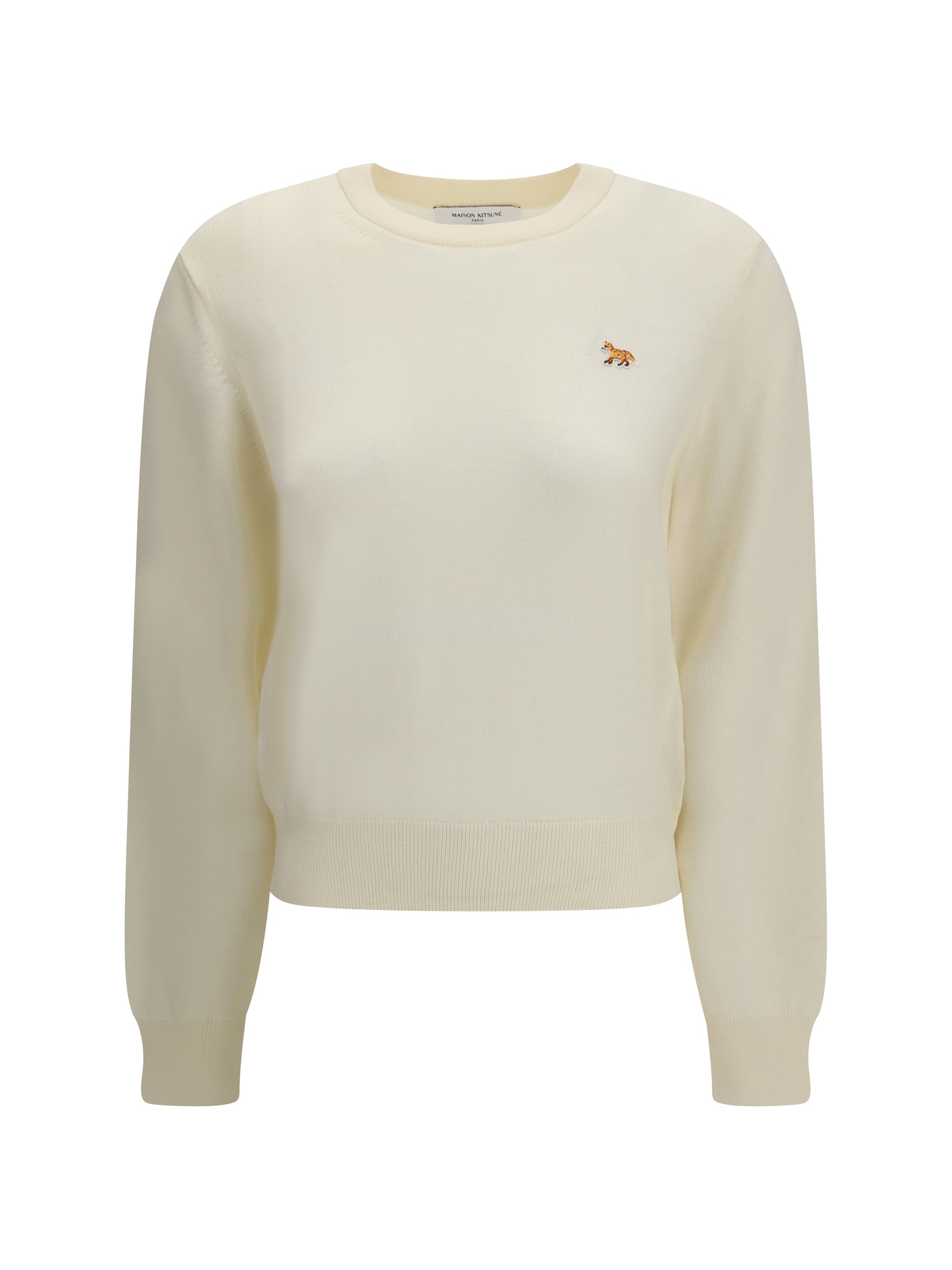 MAISON KITSUNÉ L baby fox merino jumper