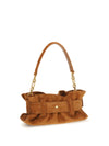 anthem mini bag in suede leather