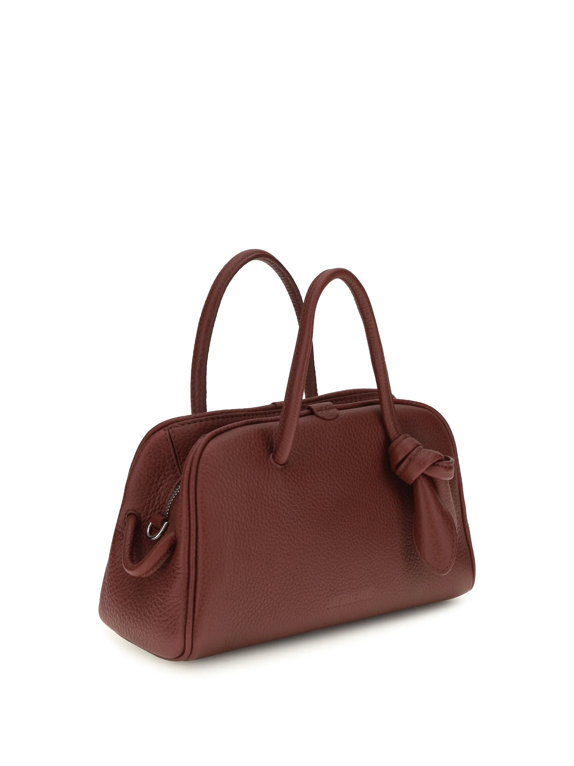 JACQUEMUS OS le petit turismo leather top handle bag