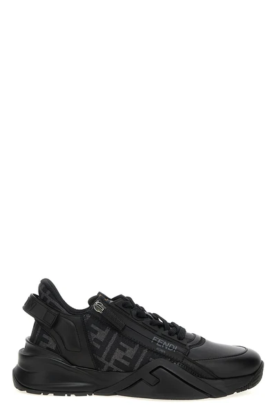 flow leather sneakers