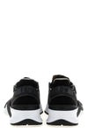 flow tone-on-tone ff jacquard nylon sneakers