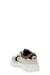 fendi force smooth grainy leather sneakers