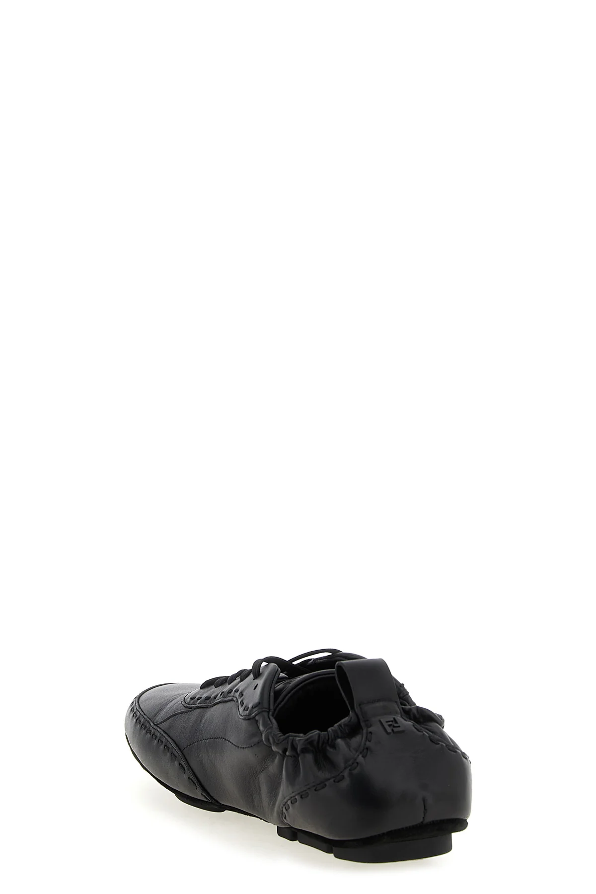 fendi fit sneakers in high quality soft leather finished