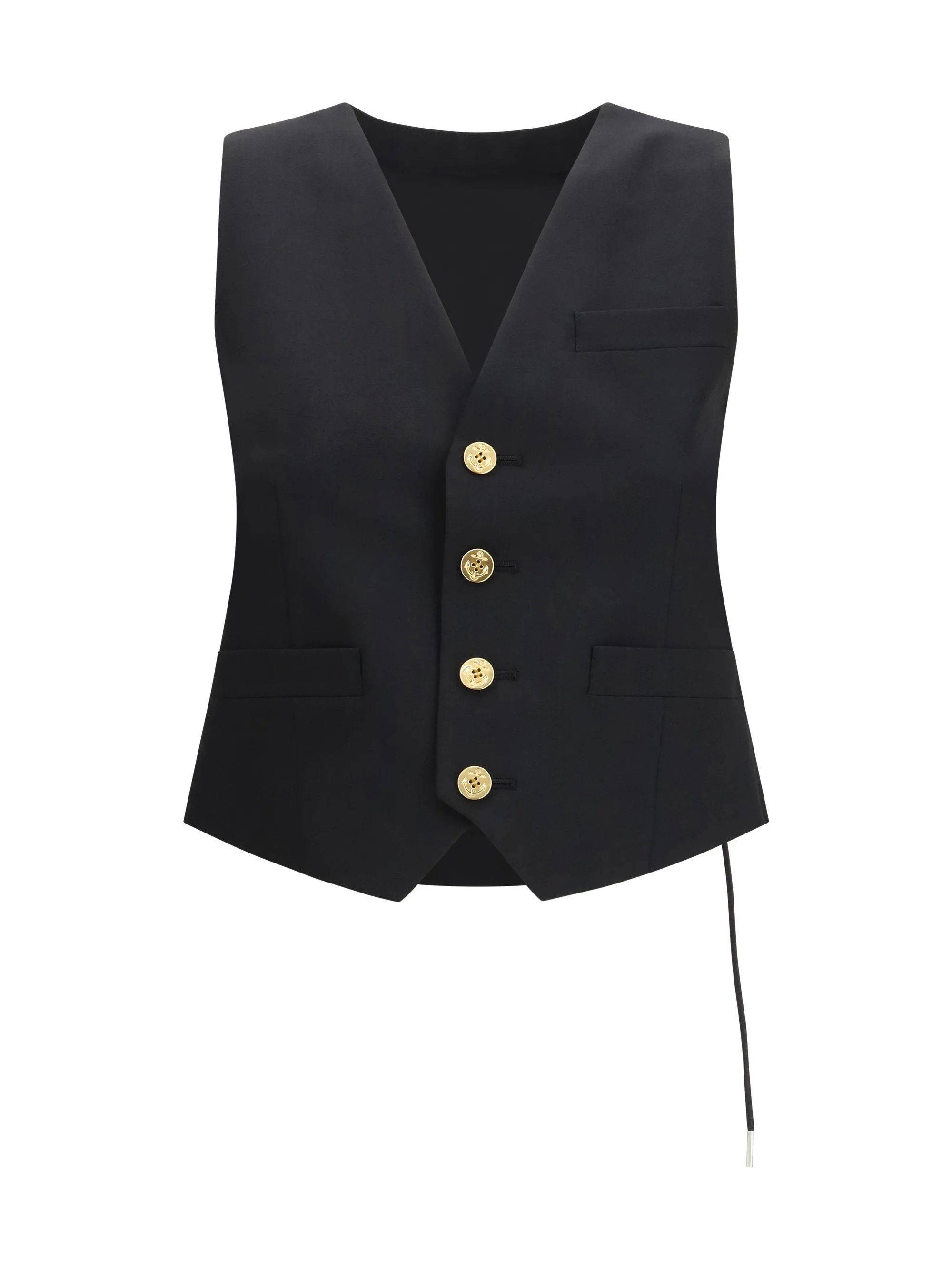 twill vest