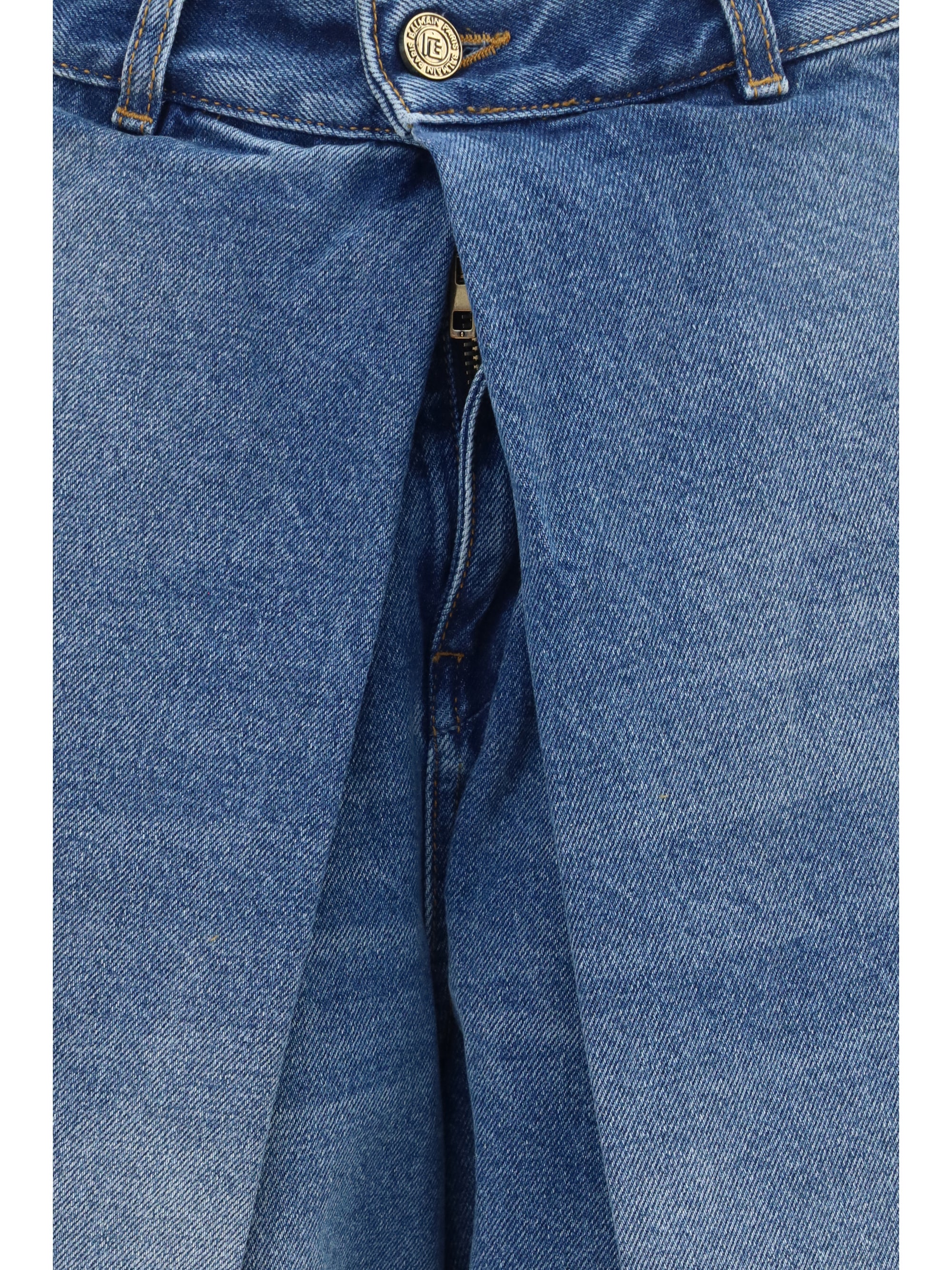 barrel denim jeans