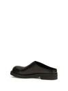 biker round toe mules