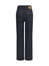 slub denim fold jeans